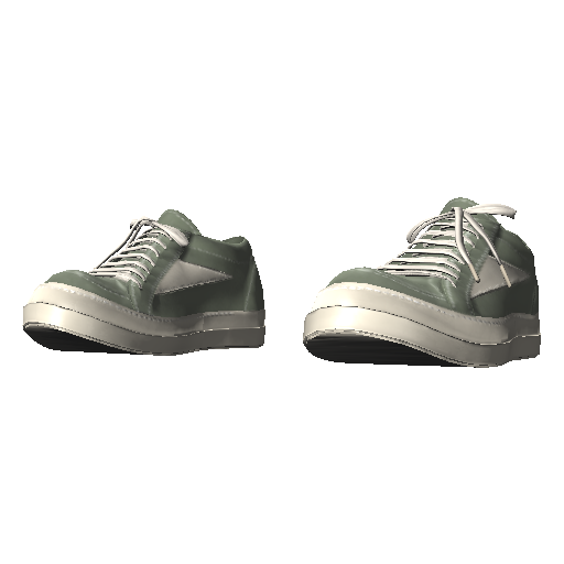 Зеленые кеды Rick Onens Low