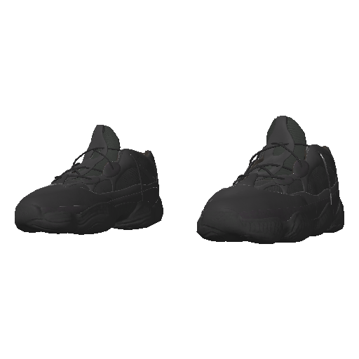 Черные кроссовки Abibas 900 (Luminoforo)