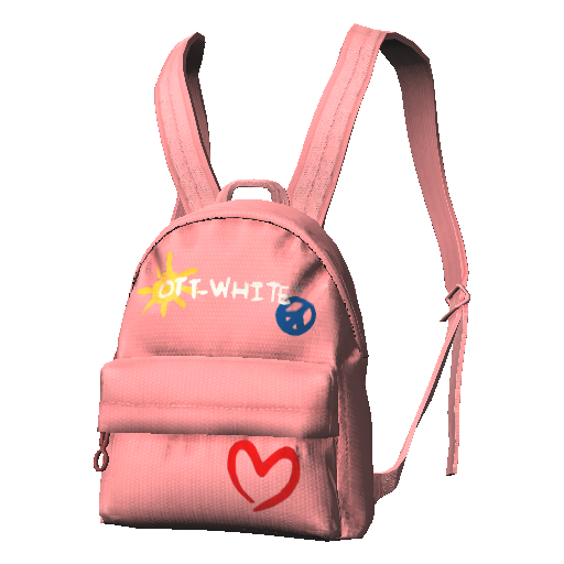 Розовый рюкзак Ott-White