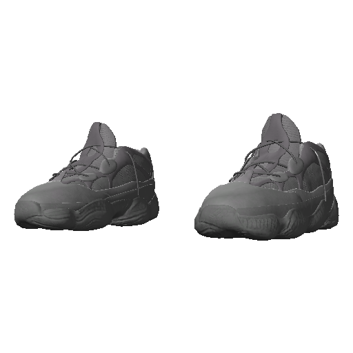 Серые кроссовки Abibas 900 (Luminoforo)