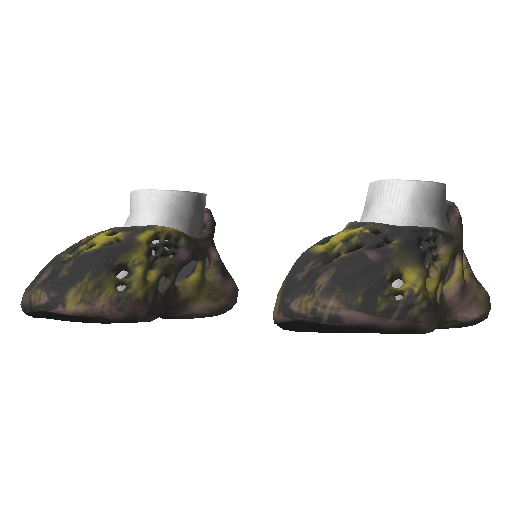 Желтые с черным кроссовки Abibas Yeez Foam