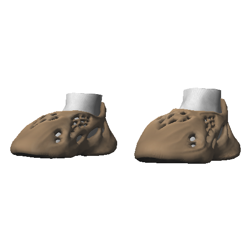 Песочные кроссовки Abibas Yeez Foam
