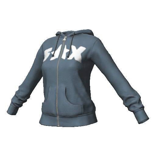 Голубая худи SX