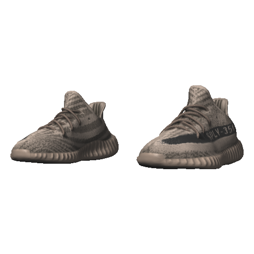Бежевые кроссовки Adibas Ez Boost 350