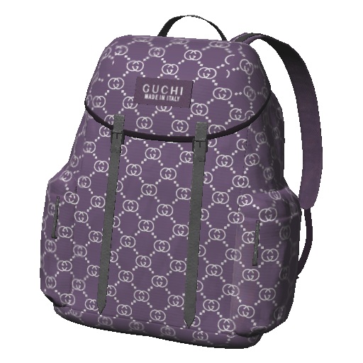 Фиолетовый рюкзак Guchi