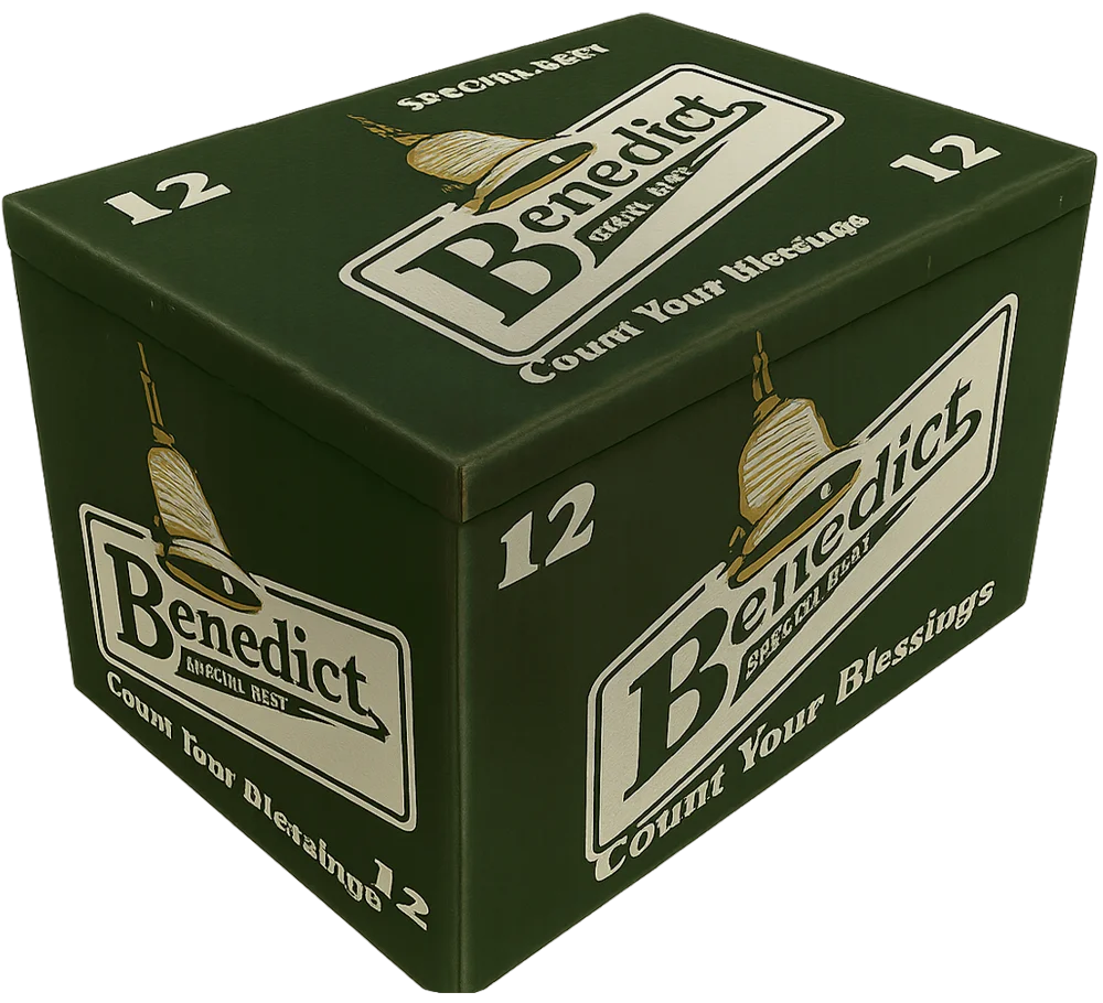 Ящик пива "Benedict"