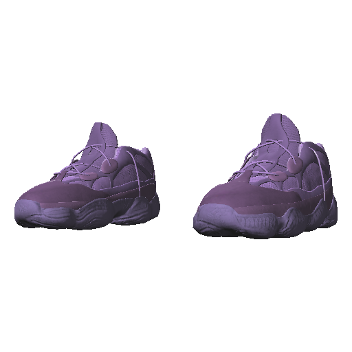 Фиолетовые кроссовки Abibas 900 (Luminoforo)