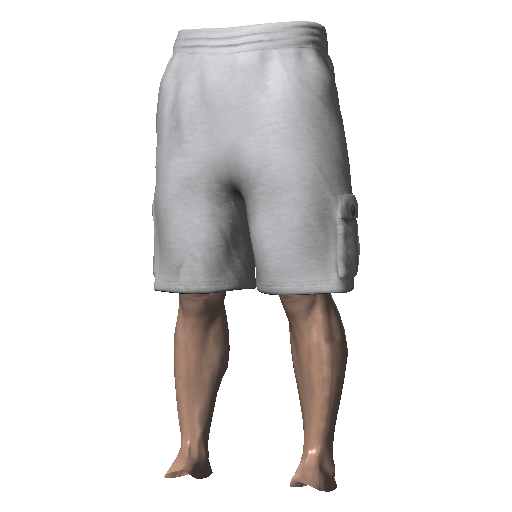 Белые шорты PABE