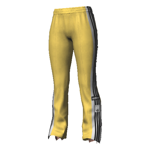 Желтые спортивные штаны Adibas