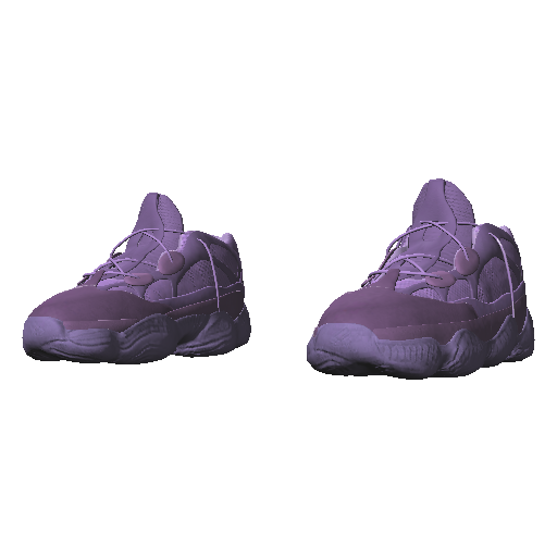 Фиолетовые кроссовки Abibas 900 (Luminoforo)