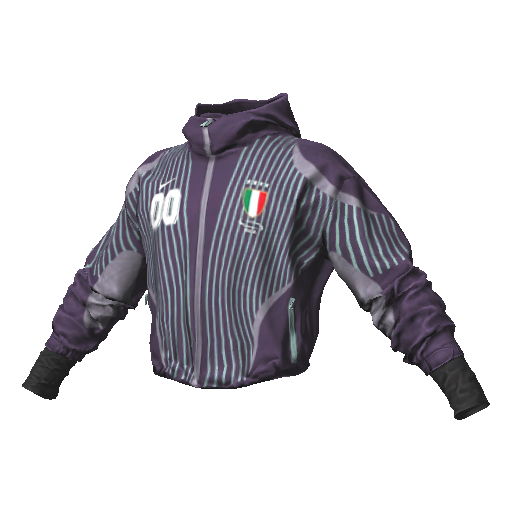 Фиолетовая спортивная куртка Nice Italia