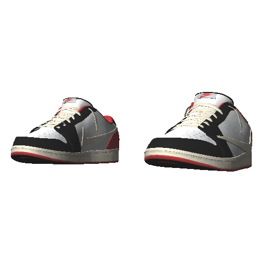 Бело-красные кроссовки Nice Reverse Swoosh (Luminoforo)