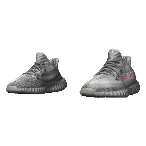 Белые кроссовки Adibas Ez Boost 350