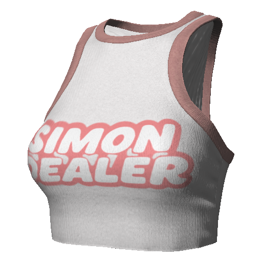 Розовый топик Simon