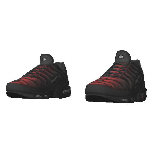 Красно-черные кроссовки Nice Flow Max TN