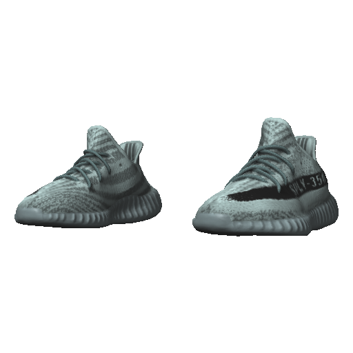 Бирюзовые кроссовки Adibas Ez Boost 350