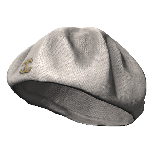 Белый берет Chenel