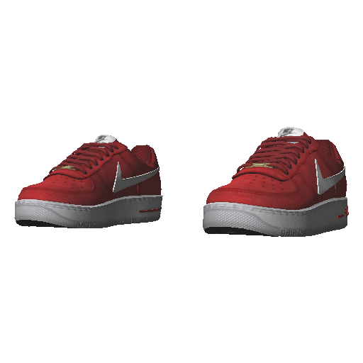 Красные кроссовки Nice Flow Force 1