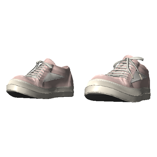 Розовые кеды Rick Onens Low