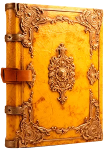 Книга в жёлтой обложке