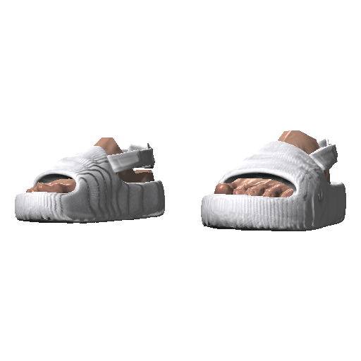 Белые сандали