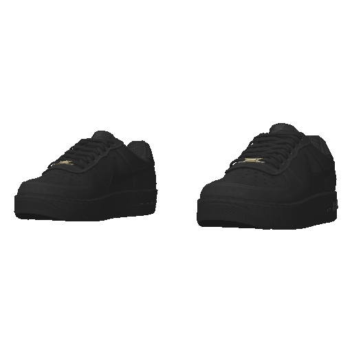 Черные кроссовки Nice Flow Force 1