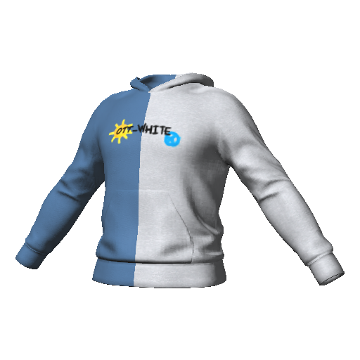 Синяя худи Ott-White