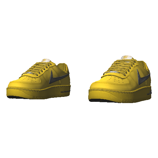 Желтые кроссовки Nice Flow Force 1