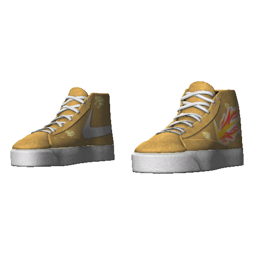 Желтые кеды Nice Blazer