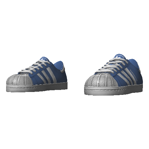 Синие кеды Adibas Super