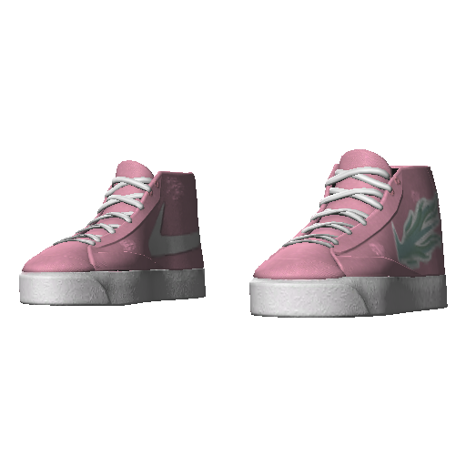 Розовые кеды Nice Blazer (Luminoforo)