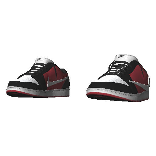 Черно-красные кроссовки Nice Reverse Swoosh