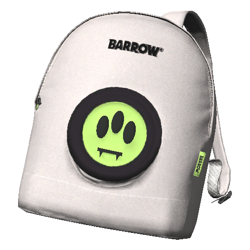 Белый рюкзак на одну руку Barrow