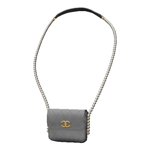 Серая сумка Chenel