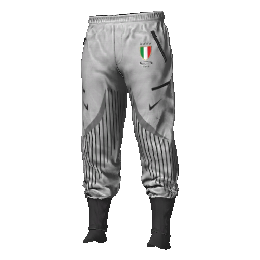 Белые спортивные брюки Nice Italia с манжетами