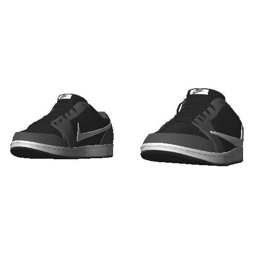 Черно-серые кроссовки Nice Reverse Swoosh