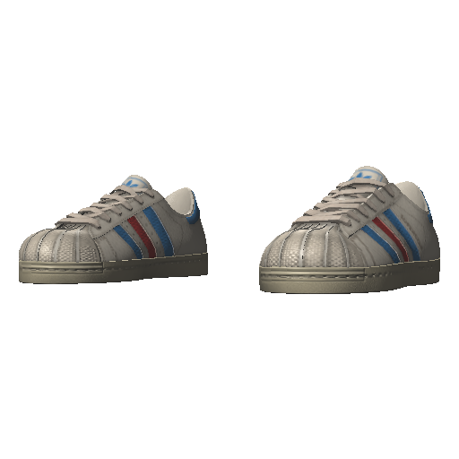 Красно-синие кеды Adibas Super