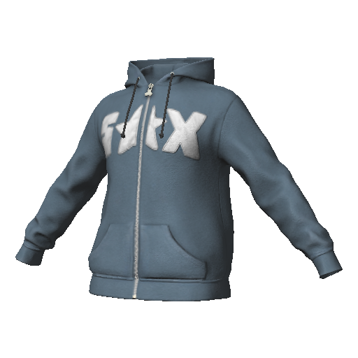 Голубая худи SX