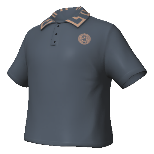 Синяя поло Vespucci