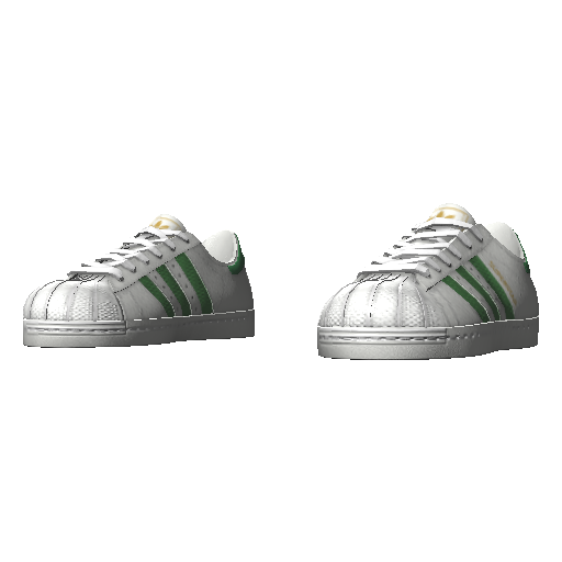 Зеленые кеды Adibas Super