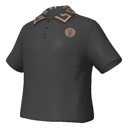 Черная поло Vespucci