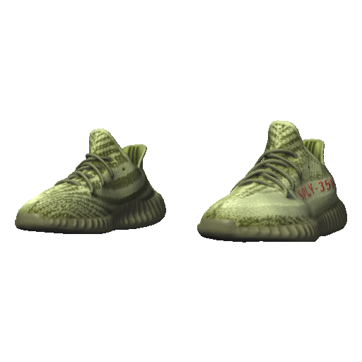 Лаймовые кроссовки Adibas Ez Boost 350