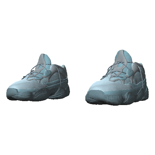 Голубые кроссовки Abibas 900 (Luminoforo)