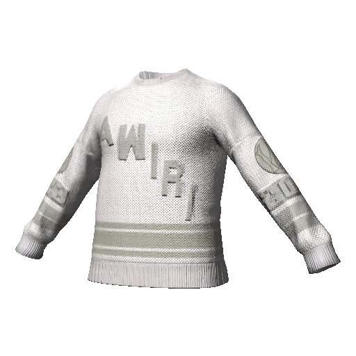 Белый свитер Awiri