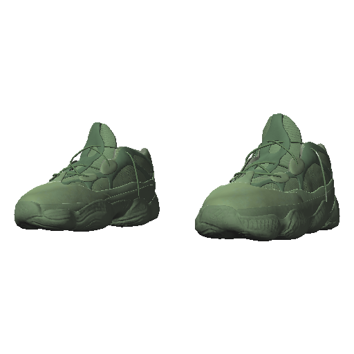 Зеленые кроссовки Abibas 900 (Luminoforo)