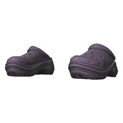 Фиолетовые Croco без джибитсов