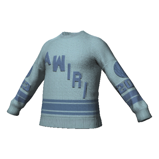 Голубой свитер Awiri