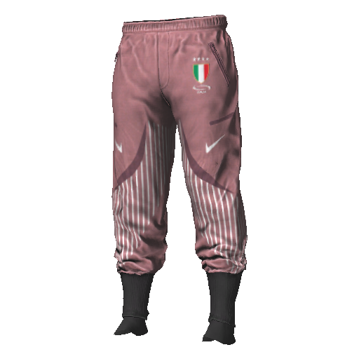 Розовые спортивные брюки Nice Italia с манжетами