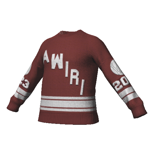Красный свитер Awiri