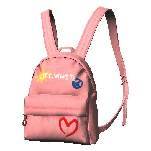 Розовый рюкзак Ott-White